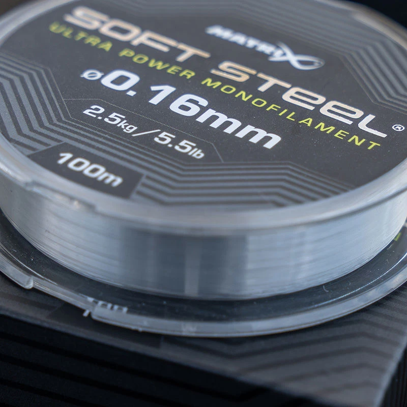 Matrix Soft Steel Ultra Power Monofilament 100m